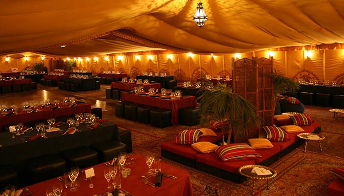 خيم الرمال الزاحفة